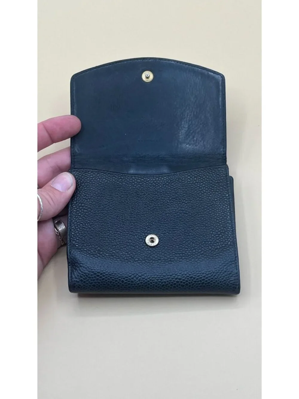 Authentic Chanel Timeless CC Compact Wallet. MAde in France